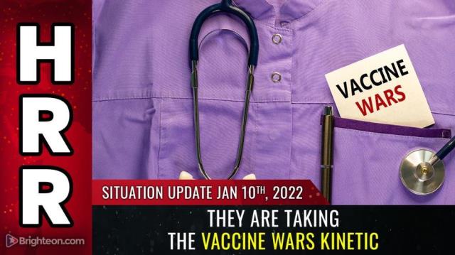 They are taking the vaccine wars kinetic