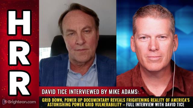 GRID DOWN, Power Up documentary reveals frightening reality of America's astonishing power grid vulnerability – full interview with David Tice