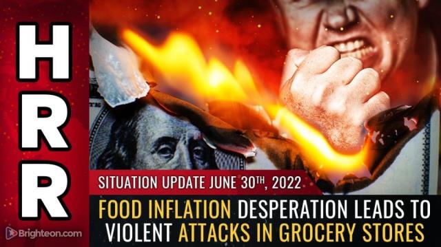 Food inflation DESPERATION leads to VIOLENT ATTACKS in grocery stores