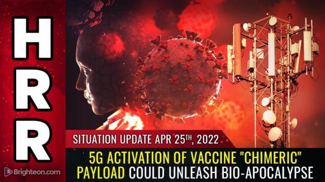 5G activation of vaccine "chimeric" payload could unleash bio-apocalypse