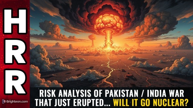 RISK ANALYSIS of Pakistan / India war that just erupted... will it go NUCLEAR?