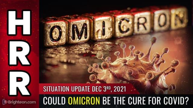 Could OMICRON be the CURE for covid?