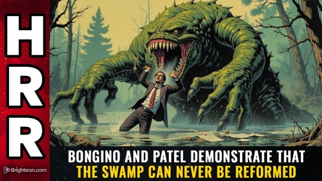 Bongino and Patel demonstrate that THE SWAMP can NEVER be reformed