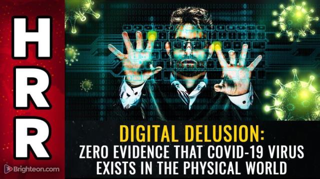 Digital DELUSION: Zero evidence that covid-19 virus exists in the physical world