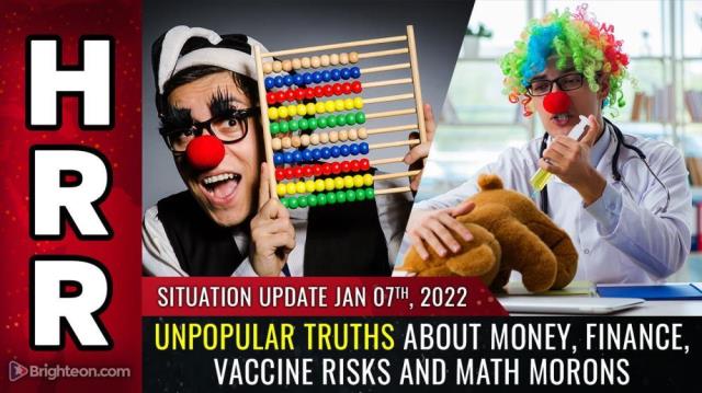 UNPOPULAR TRUTHS about money, finance, vaccine risks and MATH MORONS