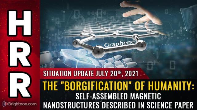 The "Borgification" of humanity: Self-assembled magnetic nanostructures described in science paper