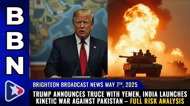 Trump announces TRUCE with Yemen, India launches kinetic war against Pakistan – FULL RISK ANALYSIS