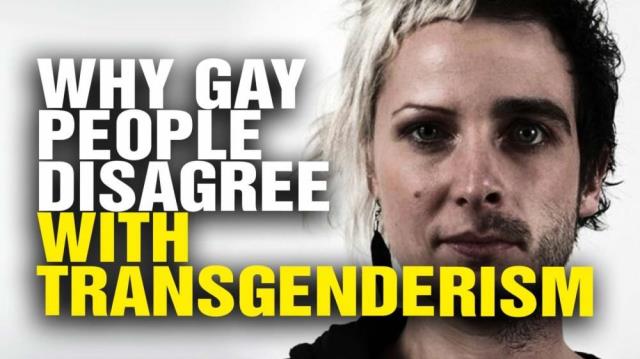 Why gay people disagree with TRANSGENDERISM