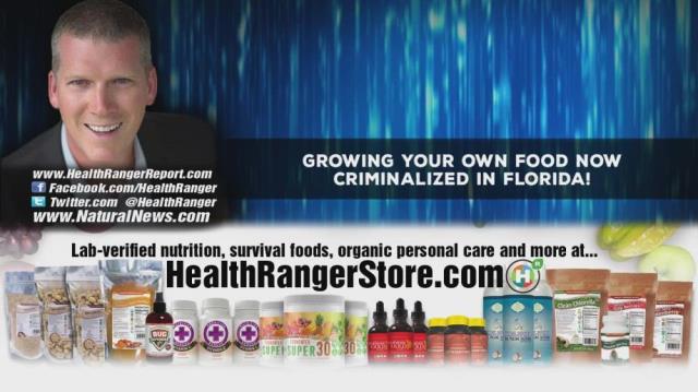 Growing your own food now CRIMINALIZED in Florida!