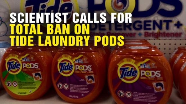 Scientist calls for BAN on Tide laundry PODS