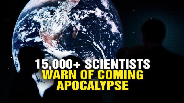 15,000+ scientists warn of planetary APOCALYPSE