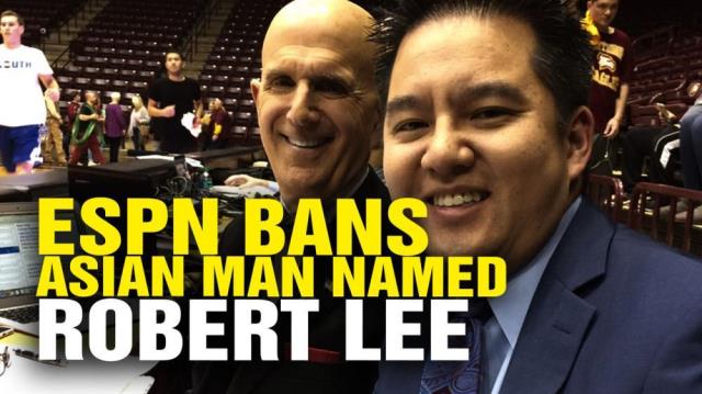 ESPN bans Asian sports announcer named Robert Lee