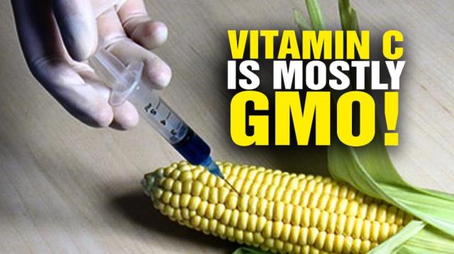 Vitamin C is mostly GMO!