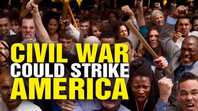 CIVIL WAR now HIGH RISK for America