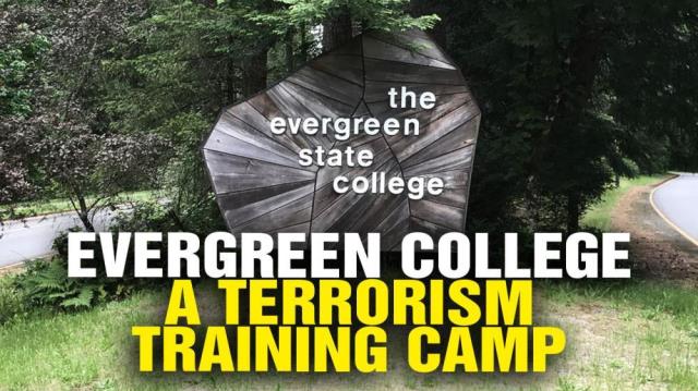 Evergreen College Students Invoke TERRORISM Tactics