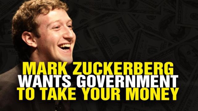 Mark Zuckerberg demands nationwide wealth confiscation from working Americans