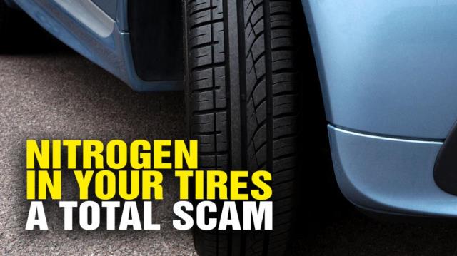 NITROGEN in car tires is total JUNK SCIENCE SCAM