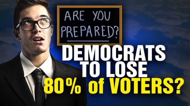 Democrats could lose 80% of their voters with ONE event