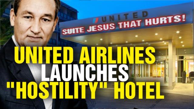 United Airlines launches HOSTILITY hotel