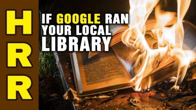 If GOOGLE ran your local LIBRARY...