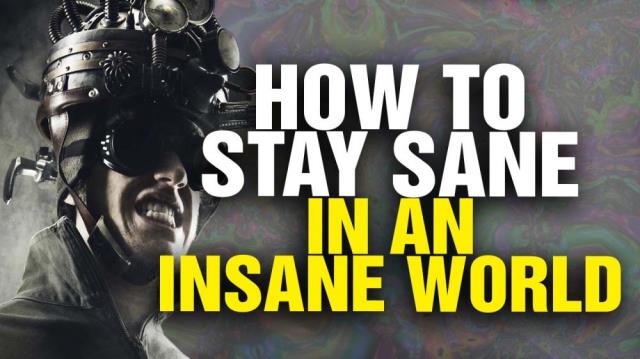 Keeping your SANITY in an INSANE world