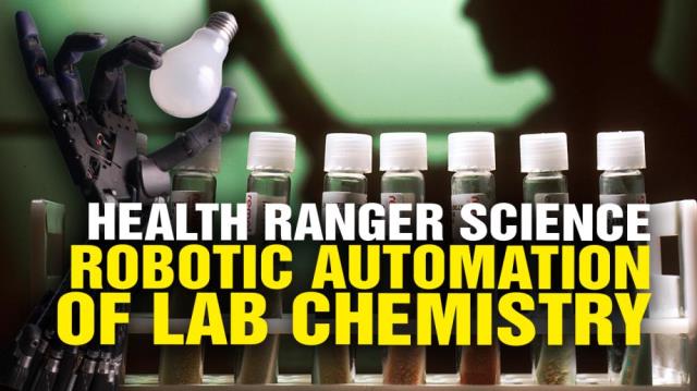 Health Ranger explains robotic automation of laboratory science and chemistry