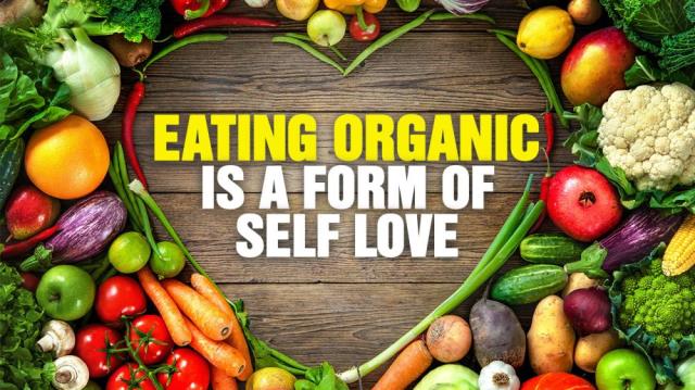 Eating ORGANIC is a form of SELF LOVE