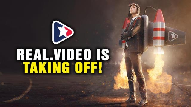 REAL.video is TAKING OFF as a free speech video platform!