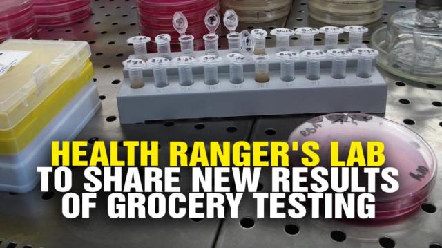 Health Ranger's LAB to SHARE results of grocery testing