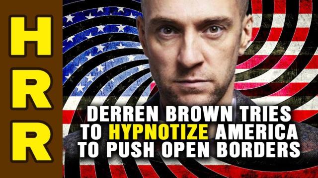 Derren Brown tries to hypnotize America to believe in OPEN BORDERS