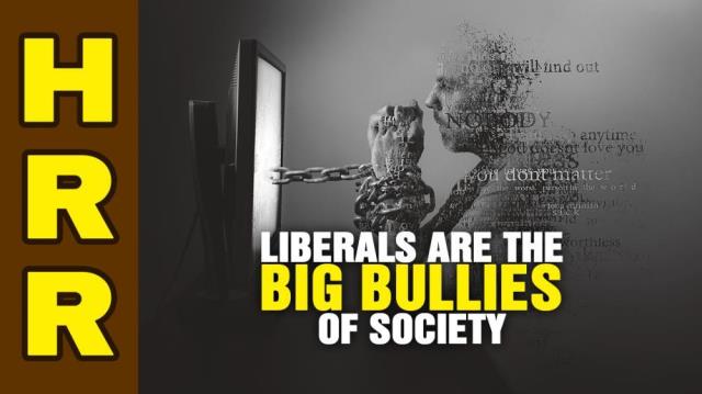 Liberals are the BIG BULLIES of society