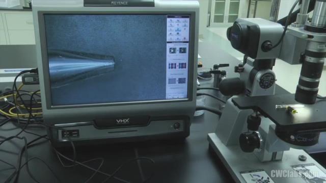 See the Health Ranger's video microscope at the ICP-MS lab