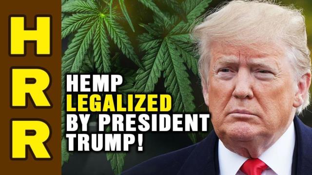 Hemp LEGALIZED by President Trump!