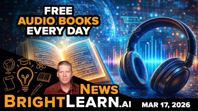 Bright Learn Announces 500 FREE Audio Books Per Month