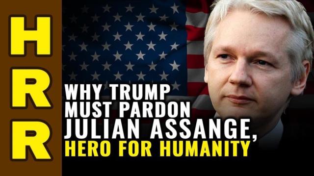 Why Trump must PARDON Julian Assange, a hero of human freedom