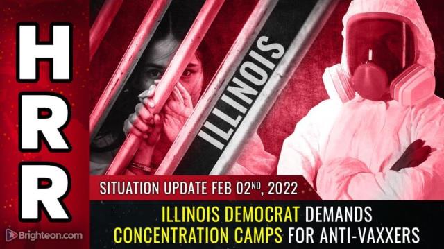 Illinois Democrat demands concentration camps for anti-vaxxers