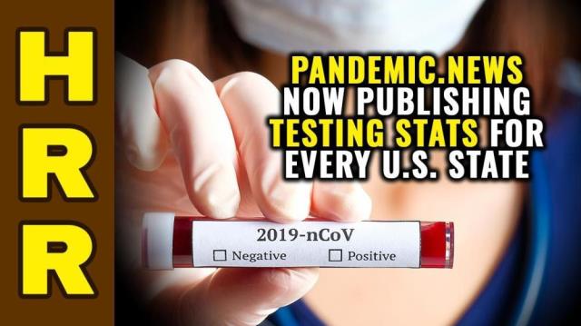 Pandemic.news now publishing testing stats for every U.S. state