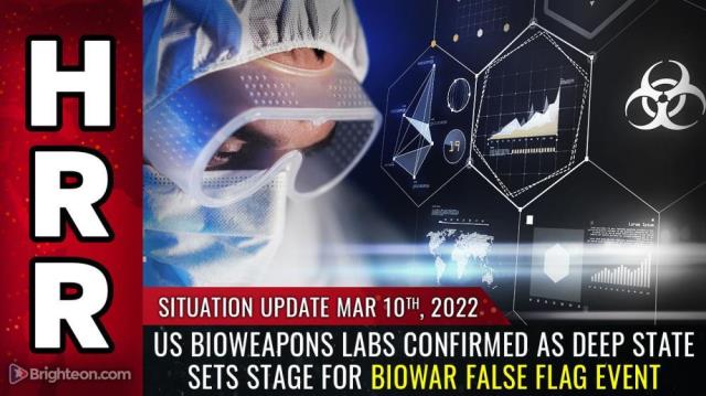 US bioweapons labs CONFIRMED as deep state sets stage for BIOWAR FALSE FLAG event