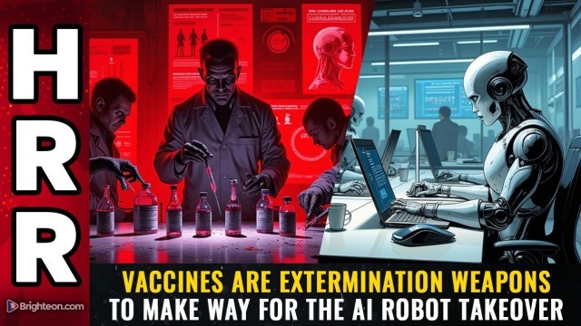 Vaccines are EXTERMINATION WEAPONS to make way for the AI robot takeover