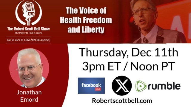 Jonathan Emord, Free Speech Battles, FDA Overreach, Health Freedom, Long Covid Infections, Sleep Apnea