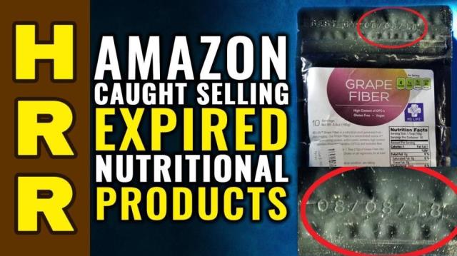 Amazon CAUGHT selling EXPIRED nutritional products