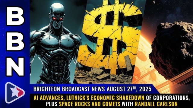 AI advances, Lutnick’s economic SHAKEDOWN of corporations, plus space rocks and comets with Randall Carlson