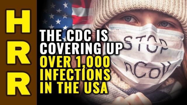 The CDC is covering up over 1,000 CORONAVIRUS INFECTIONS in the USA