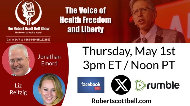Jonathan Emord, HHS Child Trafficking, GRAS Reform Surges, DickDurbin Quits, Liz Reitzig, Food Security