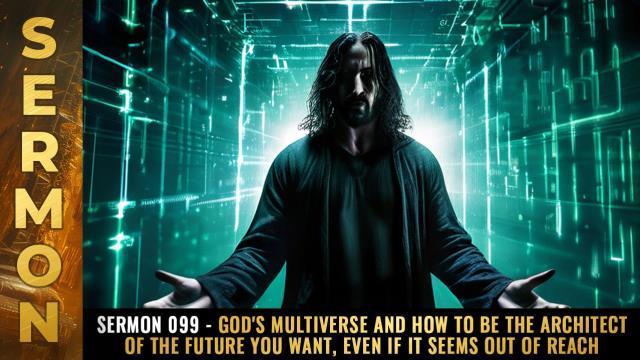 Mike Adams Sermon #099 - God's MULTIVERSE and how to be the ARCHITECT of the future you want, even if it seems out of reach