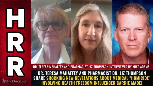 Dr. Teresa Mahaffey and pharmacist Liz Thompson share shocking new revelations about medical 