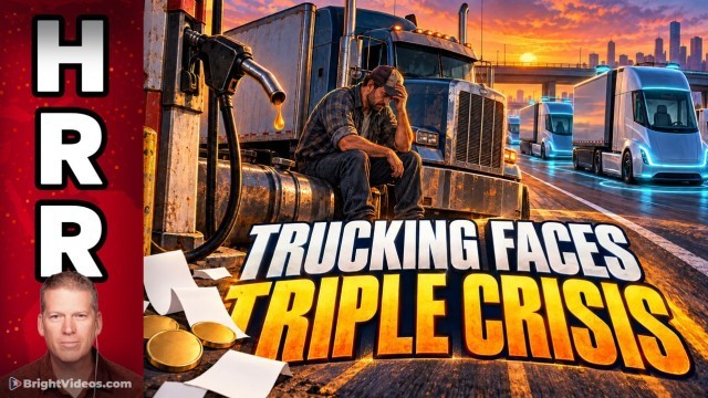 Trucking Faces TRIPLE CRISIS as Diesel Prices Soar