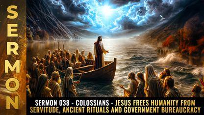 Mike Adams Sermon #038 - Colossians - Jesus frees humanity from servitude, ancient rituals and government bureaucracy