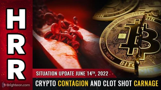 Crypto CONTAGION and clot shot CARNAGE