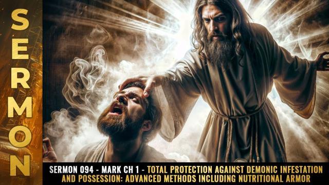 Mike Adams Sermon #094 - Mark Ch 1 - Total protection against demonic infestation and possession: Advanced methods including nutritional armor